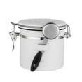 thumbnail image 1 of 1 Set 1200/1500/1800ml Sealed Jar Large Capacity One Way Co2 Valve Canister Airtight Storage Container with Spoon Kitchen Gadget, 1 of 11