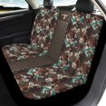 thumbnail image 4 of Uourmeti Longhorn Pattern Automotive Seat Covers Full Set Protect Car Seat Covers Sets, Breathable Compatible with Sedans Truck, 4 of 10