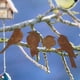 thumbnail image 3 of Estatuilla de pájaro de metal shamjiam Silueta de pájaro, 3 of 8