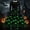 Green-1, variant on BaoFuBaoMei Vintage Halloween Dresses for Women Plus Size Crew Neck Long Sleeve Halloween Witch Hat Star Print Midi Dress Back Zipper Closure Waist Bow Tie a Line Dresses for Party