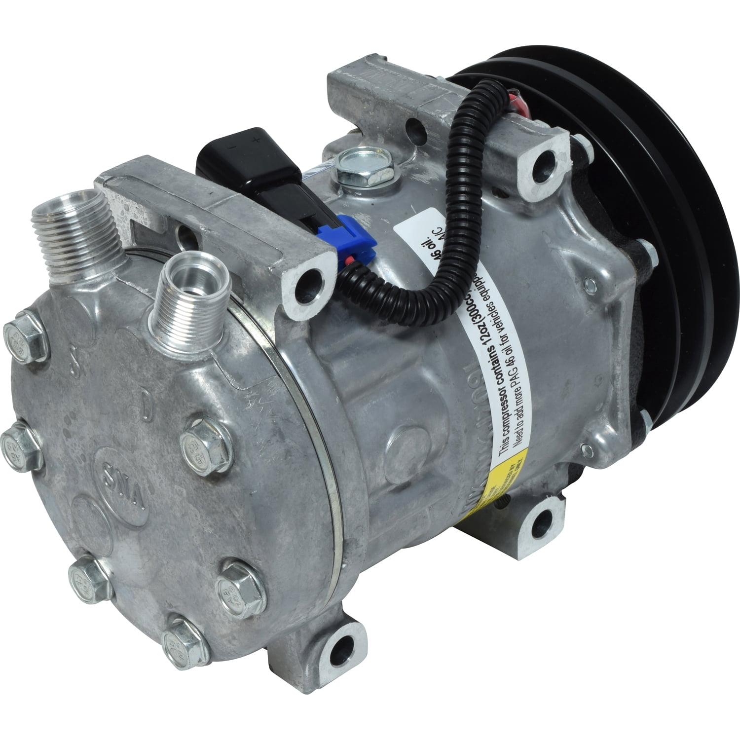 New UAC CO 4695C A/C Compressor -- SD7H15 Compressor Assembly