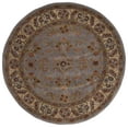 thumbnail image 2 of SAFAVIEH Classic Simonette Floral Wool Area Rug, Gray/Light Gold, 6' x 6' Round, 2 of 9