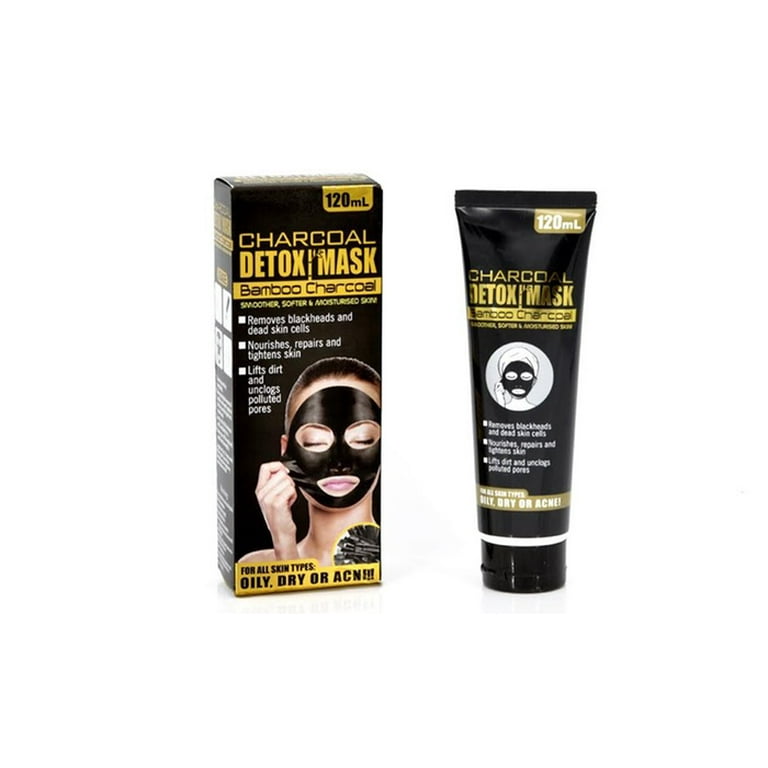 Charcoal Mask Peel Off Blackheads Removal On Nose | Purifying Facial Mask Sheet - Walmart.com