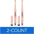 thumbnail image 1 of Maybelline New York Total Temptation Eyebrow Definer Pencil, Deep Brown, 2 Count, 1 of 4
