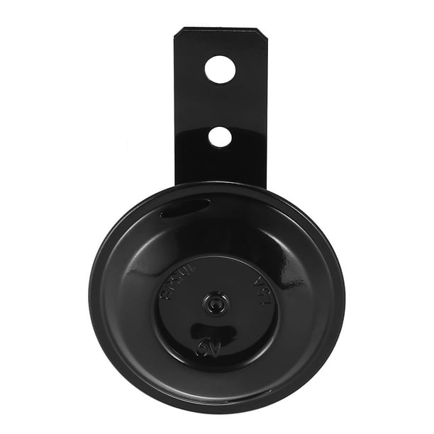 DC 6V 105dB Vehículo Coche Bocina de Alarma Impermeable Metálico Negro