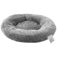 thumbnail image 1 of Labymos Blusea Soft Plush Round Pet Bed Cat Soft Bed Cat Bed for Cats Dogs, 1 of 8