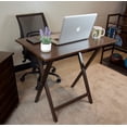 thumbnail image 3 of Eccostyle by CCL Bamboo Frame Folding Desk in Espresso Matte, 3 of 5