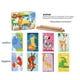 thumbnail image 4 of Rompecabezas De Madera 3D 8 Imágenes Rompecabezas De Dibujos Animados Doble Cara Para Niños Almacenamiento De Metal Para Niños De 3 Años En Adelante Guardería De Educación Temprana Monstrate FN003420-02, 4 of 6