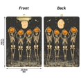 thumbnail image 5 of FORMRS Acrylic Clipboard with Low Profile Clip Standard A4 Letter Size, 12.5" x 9", Beige Halloween Skeleton, 5 of 8