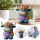 thumbnail image 1 of Figura Decorativa de Vaca de Las Tierras Altas, de Resina, Colorida | Decoración Ideal para El Hogar o La Oficina | Regalo Coleccionable para Amantes de Las Vacas, 1 of 7