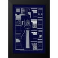 thumbnail image 2 of Buhlmann, J. 11x14 Black Modern Framed Museum Art Print Titled - Details of the Parthenon at Athens (Blueprint), 2 of 5