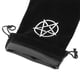 thumbnail image 5 of Mantel de cartas de de altar con de hexagrama / pentagrama, bolsa con cordón de tapiz cuadrado de Wicca Negro Hugo Mantel de la Carta del Tarot, 5 of 6