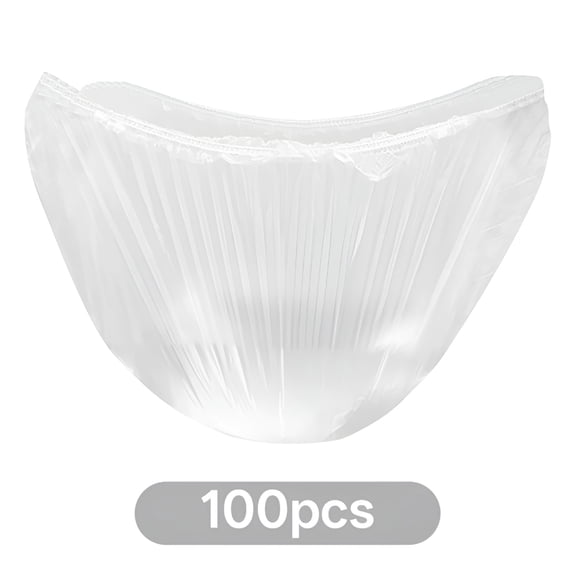 ACDANC Plastic Bowl Covers 100Pcs Elastic Reusable,Shower Caps for Sourdough Bread Proofing,Outdoor Food Covers to Keep Bugs Away,Stretch Bowl Covers for Outside,Rising,Fly,Picnic,Fridge