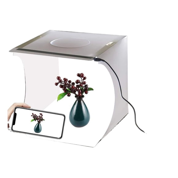 Folding Lightbox Tabletop Light box Mini Photo Studio Box Photography Light Studio Tent Box Kit ,Easy to Use