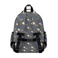 thumbnail image 3 of Hedgehog Pattern Backpack for School,Cute School Bag,Schoolbag with Adjustable Shoulder Straps & Padded Back,15.25"x11.5"x5.25", 3 of 6