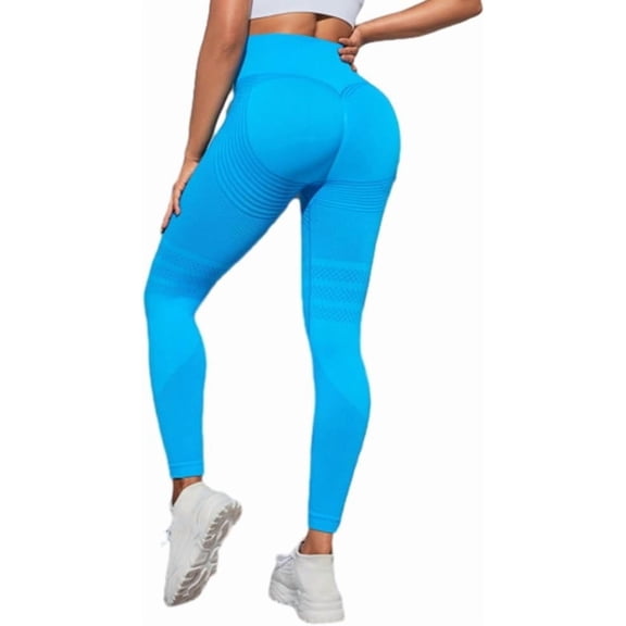 Slimove 3D Leggings for Women Tummy Control, High Waisted Seamless Workout Pants Compression Anti Cellulite & Butt Lifting Yoga Gym Fitness Leggings