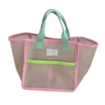 thumbnail image 4 of fenteer Mesh Beach Tote Bag Pouch Travel Cosmetic Bag for Shopping Swimming Bathroom, 4 of 8