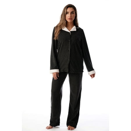 microfleece pajama pants womens