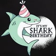 thumbnail image 3 of CafePress - Shark Birthday Pajamas - Women's Short Sleeve Print T-Shirt and Pants Dark Cotton Pajama Set, 3 of 7
