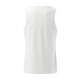 thumbnail image 5 of Sngxgn Men's Workout Tank Tops Gym Fitness Bodybuilding Sleeveless T Shirts(White,XXL), 5 of 5