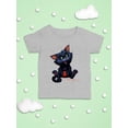 thumbnail image 3 of Kitten With A Ball T-Shirt Infant -Image by Shutterstock,  6 Months, 3 of 4