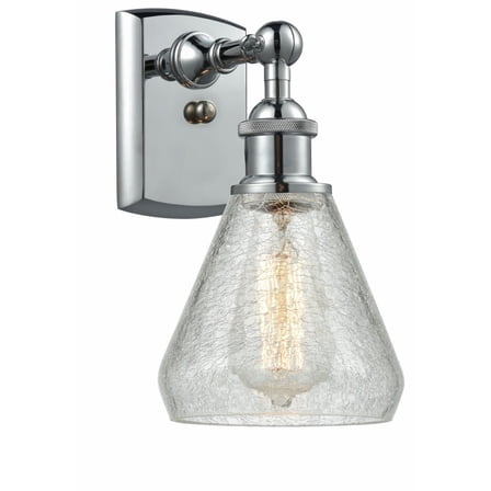 Innovations 516-1W-PC-G275-LED Conesus 1 Light Sconce part of the Ballston Collection, Polished Chrome