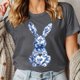thumbnail image 2 of Camiseta de Cuello Redondo de Manga Corta de la Mujer, Top de Moda para Invierno Y Primavera Impresa de Navidad Casual 3/4, 2 of 7