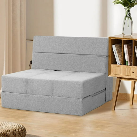 CHUANK Folding Sofa Bed Memory Sponge Couch  3-in-1 Convertible Sleeper Chair Floor Couch