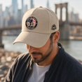 thumbnail image 5 of WULMLEO 911 Memorial 25th Anniversary Hats 911 Memorial We Will Never Forget Hat Women Men Patriotic American Flag Baseball Cap D One Size, 5 of 6