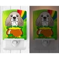thumbnail image 2 of Caroline's Treasures BB1960CNL Cocker Spaniel St. Patrick's Day Ceramic Night Light, 6x4x3", multicolor, 2 of 2