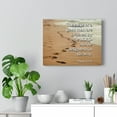 thumbnail image 2 of Scripture Walls Psalm 37:23 The Steps Bible Verse Canvas Christian Wall Art Ready to Hang Unframed, 2 of 16