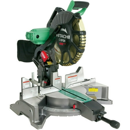 Hitachi C12Fdh 12-Inch Dual Compound Miter Saw With Laser Marker