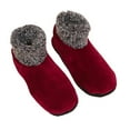 thumbnail image 5 of Women's Plush Cuffs Thermal Ankle Socks for Cold Weather Nonslip Grip Soles Floor Socks Thick Fleece Lined Slipper Socks, 5 of 10