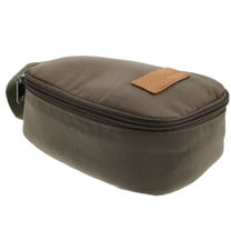 LOLIPPYY Green Canvas Camping Cookware Storage Bag with Foldable Space Saving Design