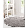 thumbnail image 3 of Jill Zarin Shaggy Chic Collection Area Rug - Shaggy (10' Round Pepper Gray), 3 of 11