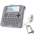 thumbnail image 1 of Etiquetadora Makeid E1 recargable con Bluetooth y pantalla LCD de 3,4 pulgadas, 1 of 7