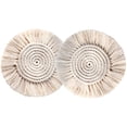 thumbnail image 3 of Bienvenido 2 posavasos de macramé hechos a mano estilo boho de algodón, 3 of 8