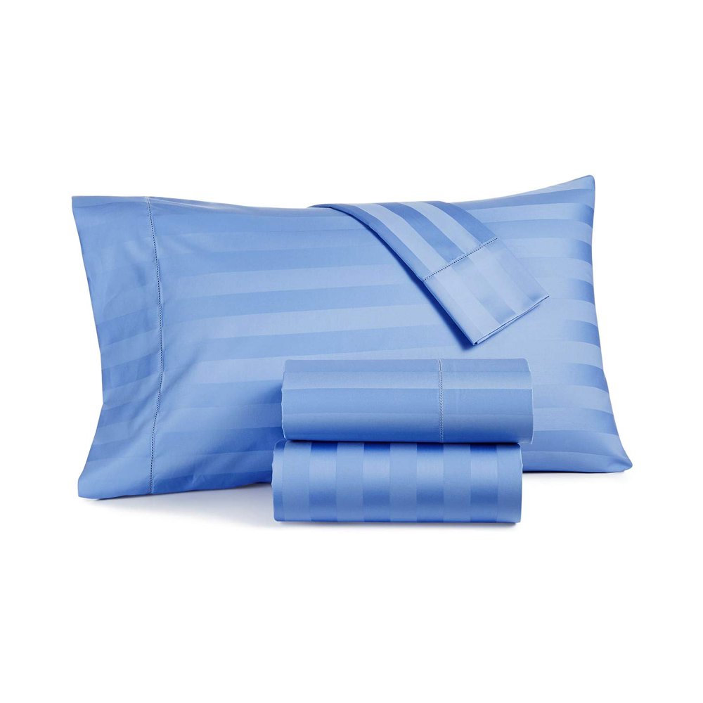 Charter Club Damask Stripe 550 Thread Count Supima Cotton 4 Piece King