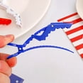thumbnail image 4 of 4Th of July decorations, Red White and Blue decorations, 3.5 in Plastic, Alligator Clips for Crafts, 4Th of July decor, Hair Holding, Patriotic Craft Projects, 6 Pc, 4 of 7