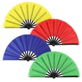 thumbnail image 1 of Paquete de 4 ventiladores de mano plegables Tokocisa para espectáculos de danza, 1 of 6