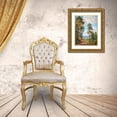 thumbnail image 3 of Basov, Sergej 12x14 Gold Ornate Wood Framed with Double Matting Museum Art Print Titled - Eagles song, 3 of 4