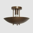 thumbnail image 2 of Brass Ceiling Flush Mount Pendant Light Fixture Mid Century Style Ceiling Chandelier 12in/18in/24in/30in, 2 of 4