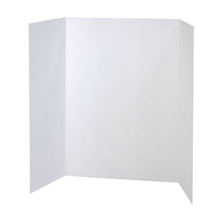 Pacon Tri-Fold Corrugated Presentation Display Boards, 48" x 36", 24/Carton