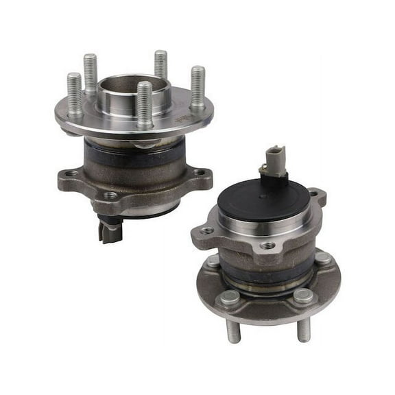 Rear Wheel Bearing Hub Assembly Set of 2 - Compatible with 2013 - 2019 Ford Escape FWD 2014 2015 2016 2017 2018