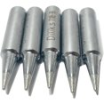 thumbnail image 1 of shiyou-T18-B Soldering Iron Tips 5pcs Set, Conical tip, For HAKKO FX-888D FX-888 FX-8801 FX-600, R0.5mm x 14.5mm, 1 of 4