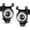 Clear Lens, variant on Fog Lights For 01-05 GMC Yukon Denali Factory Replacements Halo Lamps Clear Lens