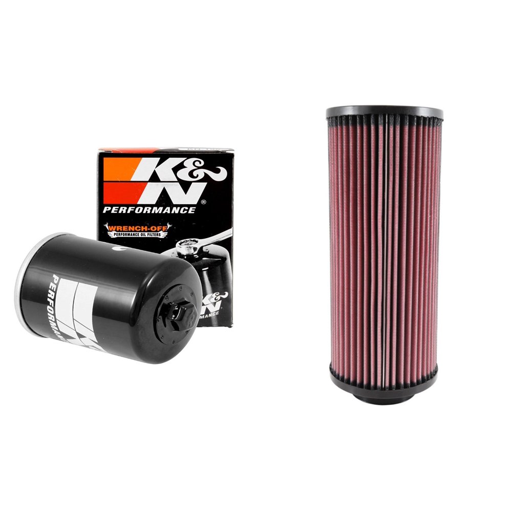K&N Air and Oil Filter Black Kit for ATV/UTV POLARIS RZR XP 1000 EPS