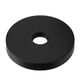 thumbnail image 1 of Large Shower Arm Flange 304 Stainless Steel Shower Arm Escutcheon Plate for G1/2in Pipe Replacement Home Black, 1 of 22