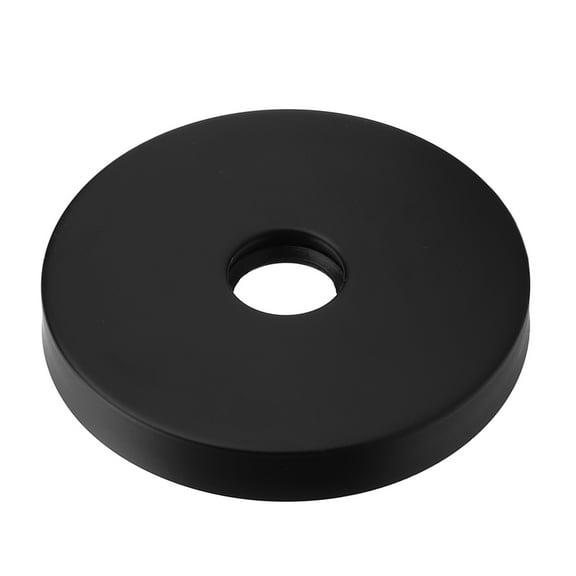 Large Shower Arm Flange, Decorative Shower Arm Escutcheon Plate  For Shower System Black