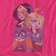 thumbnail image 2 of DC Superhero Girls Dont Box Us in Women's T Shirt, Hot Pink, Small, 2 of 6